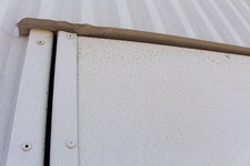 photo of rusted metal door