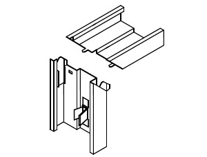 illustration of a kd drywall frame